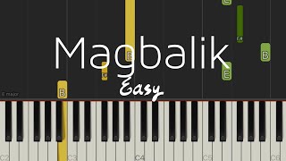 Magbalik  Callalily  Easy Piano Tutorial [upl. by Nicolas]