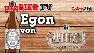 proBIERTV  Egon von Gablitzer  214  Craft Beer Review [upl. by Nochur897]