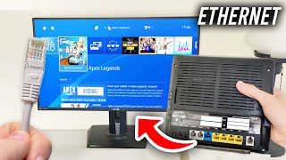 How To Connect PS4 To Ethernet  Full Guide [upl. by Leind]