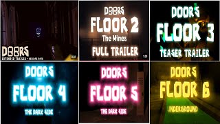 Trailer Comparison Doors Floor 1 Vs Doors Floor 2 Vs Doors Floor 3 Vs Doors Floor 4 Vs Doors 5 Vs 6 [upl. by Tolland594]