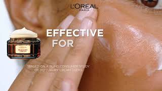 LOréal Paris Midnight Cream  Skin Looks Firmer  Wrinkles are Visibly Smoothed [upl. by Warp]