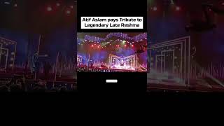 Atif Aslam Singing Lambi Judai pays tribute to late singer Reshma atifaslam lambijudai reshma [upl. by Atsiuqal]