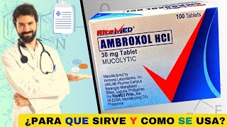 AMBROXOL 💊¿Qué es y para que sirve ¿EFECTOS SECUNDARIOS  ¡Descubre todos los detalles [upl. by Pliam]