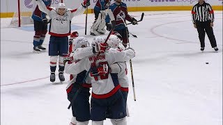 Nicklas Backstrom goes top shelf for OT winner [upl. by Hoeg819]