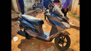 suzuki BURGMAN new color GLOSSY GREY new update suzuki burgmanstreet [upl. by Nodnarbal]