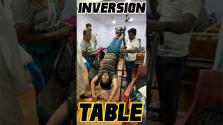 Inversion Tableyt ytshorts ytshort youtubeshorts youtube ecercise fitness reels india fyp [upl. by Eras]