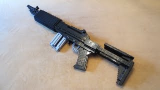 Lego MK14 EBR Working  Instructions [upl. by Sara168]