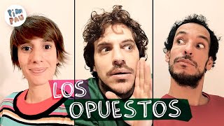 PIM PAU • LOS OPUESTOS Juego Rítmico Canción [upl. by Werby]