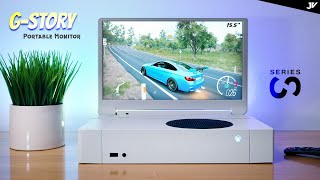 Xbox Series S  Portable Gaming Monitor  GStory [upl. by Armyn]