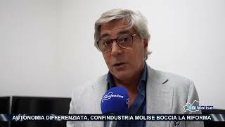 Autonomia differenziata Confindustria Molise boccia la riforma [upl. by Atteloj278]