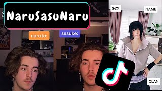 Funny NaruSasu I SasuNaru video compilation of Naruto and Sasuke from Tiktok [upl. by Gant568]