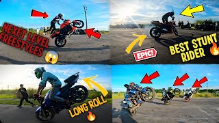 Friday Bike Stunts With The Best Freestyle Stunt Rider Meet With Msvz Khulna [upl. by Animaj]