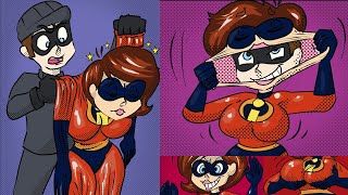 Female Skinsuit Elastigirl Animated Comic [upl. by Dido]