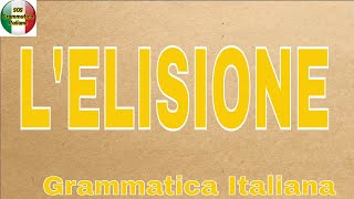 LELISIONE Grammatica italiana facile [upl. by Vanessa]