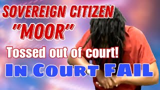 Sovereign Citizen “Moor” In Jail Tossed Out Of Court FAIL [upl. by Mannos]