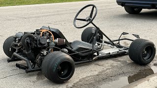 I put a 5 Speed Transmission on my Go Kart and This Happened… [upl. by Nylia]