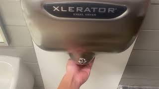 Xlerator Hand Dryer at target in Lakeland Florida [upl. by Duhl]