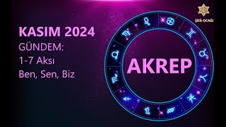 AKREP KASIM 2024  Genel Etkiler [upl. by Anilehcim]