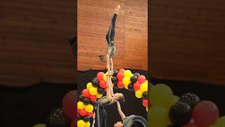 So cute and talented in acrobatic gymnastics gymnasticsgirl [upl. by Adnwahsar]