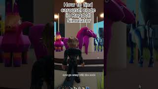 How to find code in Realistic Ragdoll Physics roblox [upl. by Retla345]