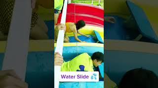 Water Slide Fun  waterslide watergames waterfun familyfun waterparkthrills Water Park Fun [upl. by Adham]