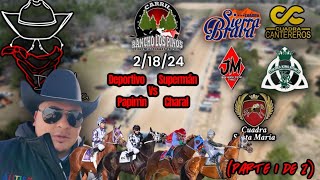 Evento En El Rancho Los Pinos C Sierra Bravo JM y king Ranch VS C Cantereros Parte 1 De 2 [upl. by Adikram]