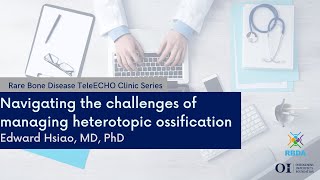 Navigating the challenges of managing heterotopic ossification [upl. by Kimberlee]