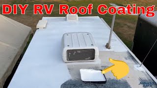 Restore Your RV Roof With Liquid Rubber RV Roof Coating [upl. by Norek553]