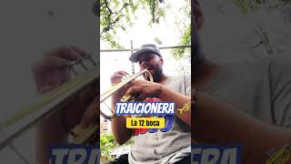 TROMPETA  TRAICIONERA  LA 12 BOCA JUNIORS 🟡🔵 trumpet argentina cumbia [upl. by Ver]