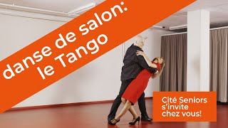 Cité Seniors sinvite chez vous  danse de salon le Tango [upl. by Nosauq]