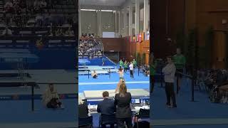 Greeces Alexandra Efraimoglou wins Gold in womens tumbling at European championships [upl. by Puklich380]