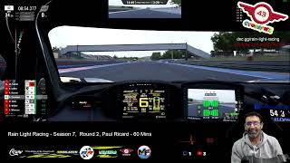 Rain Light Racing  Season 7  Round 2  Paul Ricard 60 Min Sprint [upl. by Affay]