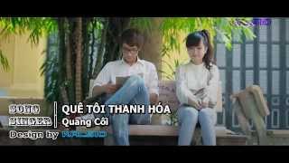 Karaoke HD QUÊ TÔI THANH HÓA  Quang Cối [upl. by Rozella]