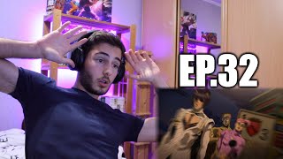 JOJOS BIZARRE ADVENTURE PART 5 EP 32 REACTION DOPPIO [upl. by Yhtimit]