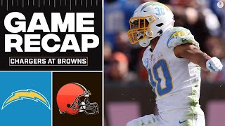 Chargers get 4th straight win against Browns FULL GAME RECAP  CBS Sports HQ [upl. by Etnoed]