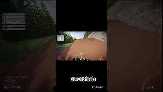 Whips How it looks vs feels mtb endurobike mtbjumps offroadbike [upl. by Lezirg]