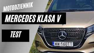 Motodziennik test  ULUBIONY MERCEDES  Klasa V 300d 4matic [upl. by Siroved]