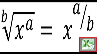 Excel  Dereceli köklü sayılar yazımı ve kullanımı [upl. by Lockwood]