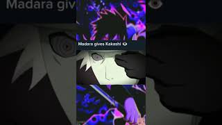 Madara gave his Sharingan to Kakashi 😭✨naruto anime akiratoriyama dragonball edit shorts [upl. by Waylan951]