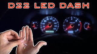 D22 Navara Dash Light Replacement Tutorial [upl. by Rihaz299]