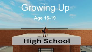 Age 1619  Roblox Growing Up [upl. by Eniar310]