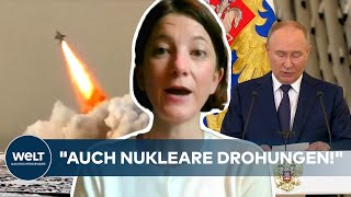 NATOGIPFEL Tomahawks in Deutschland quotSäbelrasseln aus Moskauquot Kreml droht militärische Reaktion an [upl. by Delija48]