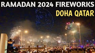 Eid Al Fitr celebrations to illuminate Qatar sky with fireworks  Ramadan Kareem 2024 [upl. by Shaia]