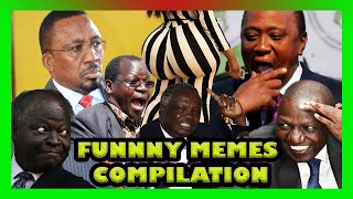 FUNNY MEMES COMPILATION Ft Kenyatta Kibaki Raila Ruto Lonyangapuo Nganga Atwoli [upl. by Royd246]