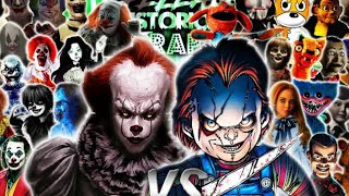 Team Pennywise Clownspayosospayasos vs Team Chucky Dollsmuñecosmuñecas FINALE ft Varios [upl. by Gibun64]