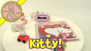 Hello Kitty by Sanrio Toy Lot  Clock Picture Frame McDonalds Happy Meal [upl. by Wakeen]