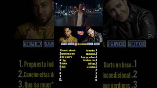 Romeo Santos 🆚 Prince Royce Parte 2😎👌🏻 [upl. by Anayhd]