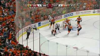 Blackhawks  Flyers Game 4 6410 [upl. by Rees]