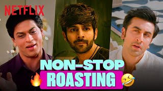 4 Times Bollywood Went Full ROAST Mode 🔥 Ft Kareena Ranbir SRK amp More  Netflix India [upl. by Ardnasirhc]