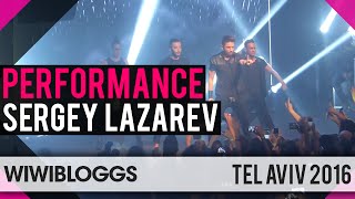 Sergey Lazarev Russia 2016 quotYou Are The Only Onequot LIVE at Israel Calling Tel Aviv [upl. by Niac426]